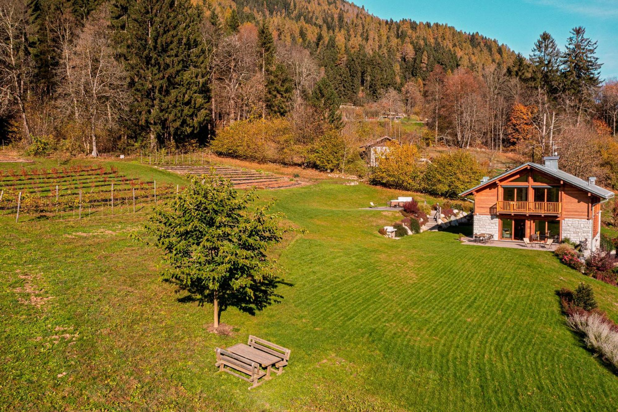 B & B Chalet Plan Strembo Buitenkant foto